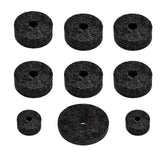 Maxbell 2xDrum Sets Replacement Cymbal Felt Washer Drum Accessories Replacement Kit