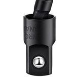 Maxbell 4x3 Pieces 360° Rotatable Universal Joint Swivel Socket for Car Repair Repairs Black