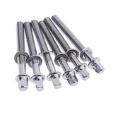 Maxbell 2x10Pcs Drum Tight Screw Durable Drum Tension Rods for Repair Parts Drum Snare 5mmx50mm