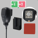 Maxbell 3xAuto Car Microphone Holder Bracket Air Vent Car Microphone Holder for Automobile Vehicle