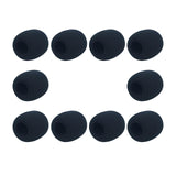 Maxbell 10 Pieces L Sponge Mic Cover Microphone Accessories Windshield Sponge Covers 72mm