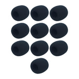 Maxbell 10 Pieces L Sponge Mic Cover Microphone Accessories Windshield Sponge Covers 72mm