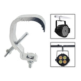 Maxbell Stage Light Clip Nonslip Stage Light Hook for Theatre Effect Light Pub Silver