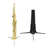 Maxbell Folding Sax Tripod Musical Instrument Placement Rack Sax Tripod Stand Holder