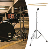 Maxbell Cymbal Stand Nonslip Drum Bracket Instrument Holder for Concert Stage Studio