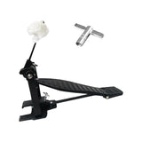 Maxbell Single Foot Pedal Professional for Electronic Drums Beginner Jazz Drums Kits Black