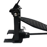 Maxbell Single Foot Pedal Professional for Electronic Drums Beginner Jazz Drums Kits Black