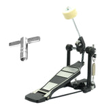 Maxbell Single Bass Drum Pedal with Drum Key Drum Accessory for Beginners Jazz Drums