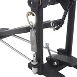 Maxbell Single Bass Drum Pedal with Drum Key Drum Accessory for Beginners Jazz Drums