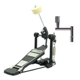 Maxbell Single Bass Drum Pedal with Drum Tuning Key for Beginner Drum Set Instrument