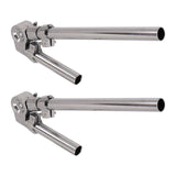 Maxbell Tom Holder Stand Durable Drum Rack Arm Stand for Drum Set Hardware Accessory 2Pcs