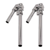 Maxbell Tom Holder Stand Durable Drum Rack Arm Stand for Drum Set Hardware Accessory 2Pcs