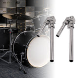 Maxbell Tom Holder Stand Durable Drum Rack Arm Stand for Drum Set Hardware Accessory 2Pcs
