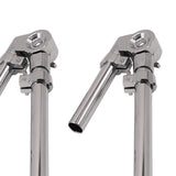 Maxbell Tom Holder Stand Durable Drum Rack Arm Stand for Drum Set Hardware Accessory 2Pcs