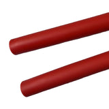 Maxbell 2x Anti Slip Drumstick Wrap Silicone Drumstick Grips for Adults Drummer Kids red