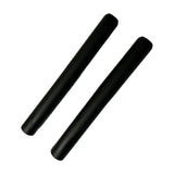 Maxbell 2x Anti Slip Drumstick Wrap Silicone Drumstick Grips for Adults Drummer Kids black