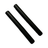 Maxbell 2x Anti Slip Drumstick Wrap Silicone Drumstick Grips for Adults Drummer Kids black