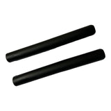 Maxbell 2x Anti Slip Drumstick Wrap Silicone Drumstick Grips for Adults Drummer Kids black