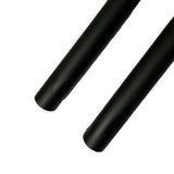 Maxbell 2x Anti Slip Drumstick Wrap Silicone Drumstick Grips for Adults Drummer Kids black