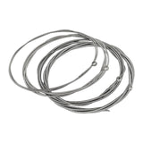 Maxbell Bass Strings Acoustic Bass Strings for Electric Guitar Folk Guitar Beginners 4 Strings EB4