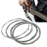 Maxbell Bass Strings Acoustic Bass Strings for Electric Guitar Folk Guitar Beginners 4 Strings EB4