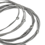 Maxbell Bass Strings Acoustic Bass Strings for Electric Guitar Folk Guitar Beginners 4 Strings EB4