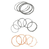 Maxbell Bass Strings Acoustic Bass Strings for Electric Guitar Folk Guitar Beginners 4 Strings EB4