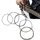 Maxbell Bass Strings Acoustic Bass Strings for Electric Guitar Folk Guitar Beginners 5 Strings EB5