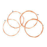 Maxbell 4x Bass String Guitar Replacing for Electric Bass Wooden Brass Acoustic Bass