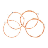 Maxbell 4x Bass String Guitar Replacing for Electric Bass Wooden Brass Acoustic Bass