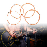 Maxbell 4x Bass String Guitar Replacing for Electric Bass Wooden Brass Acoustic Bass