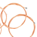 Maxbell 4x Bass String Guitar Replacing for Electric Bass Wooden Brass Acoustic Bass