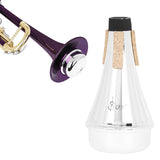 Maxbell Wah Mute Traditional Wah Mute for Trumpet for Students Beginners Replacement argent