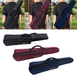 Maxbell Soprano Saxophone Clarinet Case with Exterior Pocket Gig Bag for Outdoor Black