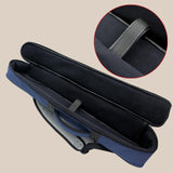 Maxbell Soprano Saxophone Clarinet Case with Exterior Pocket Gig Bag for Outdoor Blue