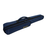 Maxbell Soprano Saxophone Clarinet Case with Exterior Pocket Gig Bag for Outdoor Blue