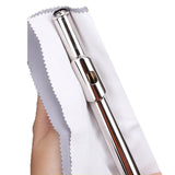 Maxbell Flute Maintenance Cloth Saxophone Cleaning Cloth for Piccolo Violin Clarinet