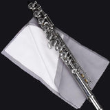 Maxbell Flute Maintenance Cloth Saxophone Cleaning Cloth for Piccolo Violin Clarinet