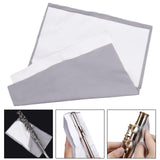 Maxbell Flute Maintenance Cloth Saxophone Cleaning Cloth for Piccolo Violin Clarinet