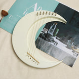 Maxbell Lyre Harps with Tunning Wrench Professional Portable Harp Making Material Set