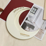 Maxbell Lyre Harps with Tunning Wrench Professional Portable Harp Making Material Set