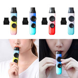 Maxbell Kazoo Durable with Membranes Kazoos Flute for Music Lovers Beginner Children three color gradient