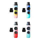 Maxbell Kazoo Durable with Membranes Kazoos Flute for Music Lovers Beginner Children three color gradient