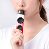 Maxbell Kazoo Durable with Membranes Kazoos Flute for Music Lovers Beginner Children red white gradient