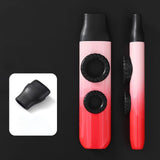 Maxbell Kazoo Durable with Membranes Kazoos Flute for Music Lovers Beginner Children red white gradient