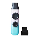 Maxbell Kazoo Durable with Membranes Kazoos Flute for Music Lovers Beginner Children blue pink gradient