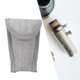 Maxbell Trombone Mouthpiece Storage Bag Clarinet Mouthpiece Pouch for Travel Outdoor