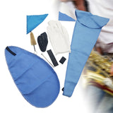 Maxbell Saxophone Cleaning Care Kits Accessory Reed Clip for Clarinet Sax Alto Tenor