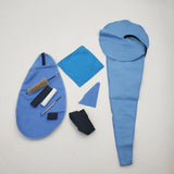 Maxbell Saxophone Cleaning Care Kits Sax Maintenance Kits for Flute Trumpet Clarinet