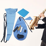 Maxbell Saxophone Cleaning Care Kits Sax Maintenance Kits for Flute Trumpet Clarinet